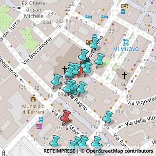 Mappa Corso Porta Reno, 44121 Ferrara FE, Italia (0.04231)