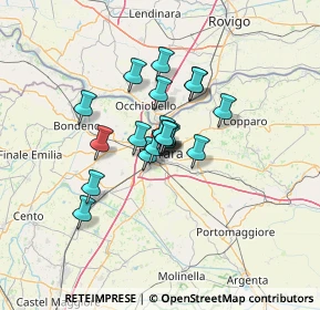 Mappa Corso Porta Reno, 44121 Ferrara FE, Italia (8.57)