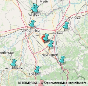 Mappa Ss 35 bis dei giovi, 15062 Bosco Marengo AL, Italia (24.92158)