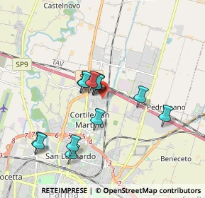 Mappa Via L.N.Vernazzi, 43122 Parma PR, Italia (1.58846)