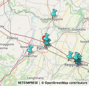 Mappa Via L.N.Vernazzi, 43122 Parma PR, Italia (17.51545)