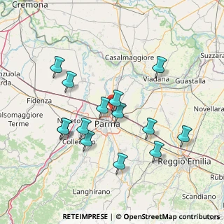Mappa Via L.N.Vernazzi, 43122 Parma PR, Italia (14.58071)