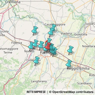 Mappa Via L.N.Vernazzi, 43122 Parma PR, Italia (9.51333)