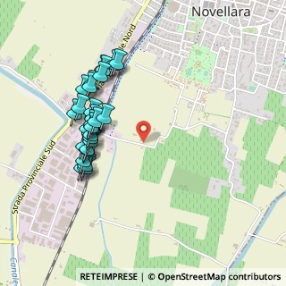 Mappa Strada Cartoccio, 42017 Novellara RE, Italia (0.48964)