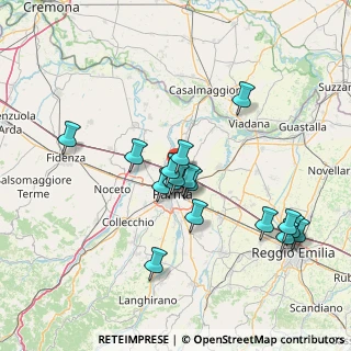 Mappa Via Bertolucci Attilio, 43122 Parma PR, Italia (13.90176)