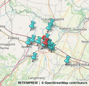 Mappa Via Bertolucci Attilio, 43122 Parma PR, Italia (8.91286)