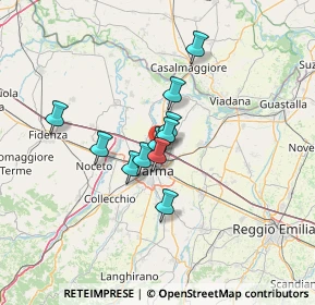 Mappa Via Bertolucci Attilio, 43122 Parma PR, Italia (9.02545)