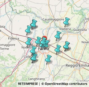 Mappa Via Bertolucci Attilio, 43122 Parma PR, Italia (11.79176)