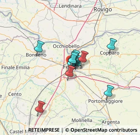 Mappa Via Andrea Bolzoni, 44122 Ferrara FE, Italia (8.37167)