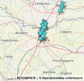 Mappa Via Andrea Bolzoni, 44122 Ferrara FE, Italia (8.32417)