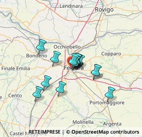 Mappa Via Andrea Bolzoni, 44122 Ferrara FE, Italia (8.568)
