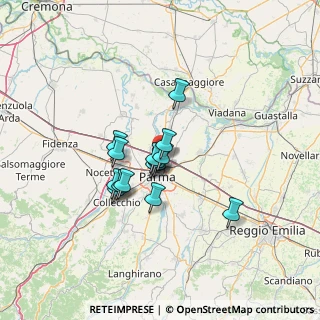 Mappa Via Virginia Raschi, 43122 Parma PR, Italia (9.23667)