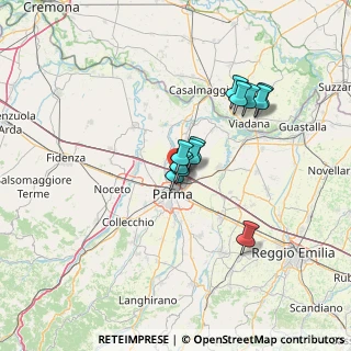 Mappa Via Virginia Raschi, 43122 Parma PR, Italia (10.23667)