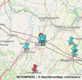 Mappa Via Virginia Raschi, 43122 Parma PR, Italia (29.36286)