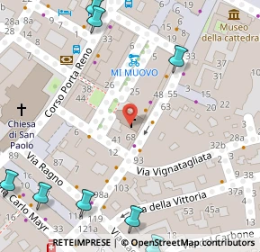 Mappa Via S. Romano, 44121 Ferrara FE, Italia (0.1405)