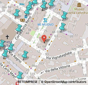Mappa Via S. Romano, 44121 Ferrara FE, Italia (0.1145)