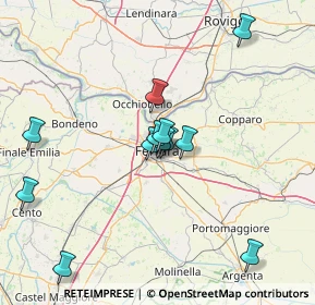 Mappa Via S. Romano, 44121 Ferrara FE, Italia (13.68583)