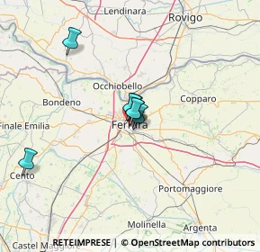 Mappa Via Piero Gobetti, 44121 Ferrara FE, Italia (24.9)