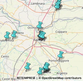 Mappa Via Gaetano Turchi, 44123 Ferrara FE, Italia (18.0265)