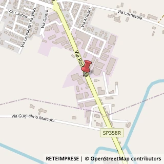 Mappa Via Romana, 15, 42028 Poviglio, Reggio nell'Emilia (Emilia Romagna)