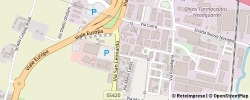 Mappa Parma
