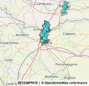 Mappa Via Darsena, 44122 Ferrara FE, Italia (8.39417)