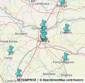 Mappa Via Darsena, 44122 Ferrara FE, Italia (18.57636)