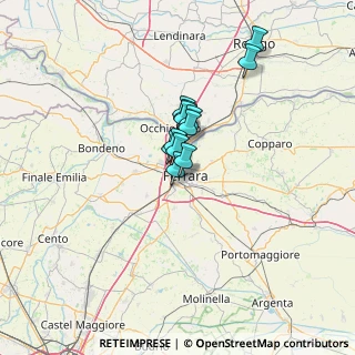 Mappa Via Aldo Ferraresi, 44122 Ferrara FE, Italia (8.325)