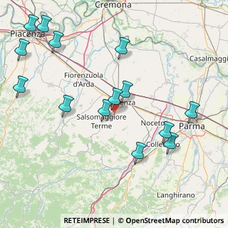 Mappa Strada Per Montauro, 43039 Fidenza PR, Italia (19.68214)