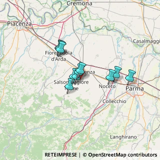 Mappa Strada Per Montauro, 43039 Fidenza PR, Italia (9.82091)