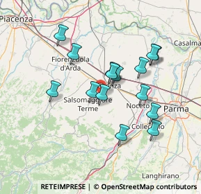 Mappa Strada Per Montauro, 43039 Fidenza PR, Italia (12.564)