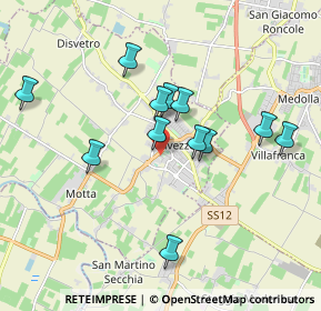 Mappa Cavezzo Autostazione, 41032 Cavezzo MO, Italia (2.09571)