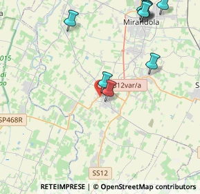 Mappa Cavezzo Autostazione, 41032 Cavezzo MO, Italia (5.78091)