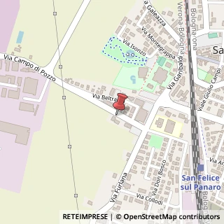 Mappa Via Campo di Pozzo, 239, 41038 San Felice sul Panaro, Modena (Emilia Romagna)