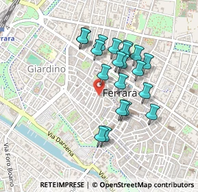 Mappa Via Vegri, 44121 Ferrara FE, Italia (0.3865)