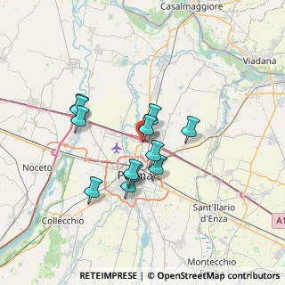 Mappa SS 343, 43122 Parma PR (5.78917)