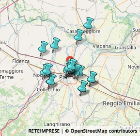 Mappa SS 343, 43122 Parma PR (9.5605)