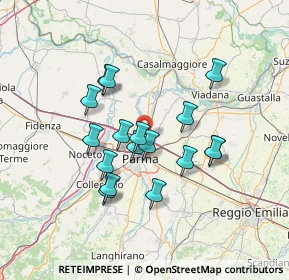 Mappa SS 343, 43122 Parma PR (11.92353)