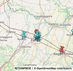 Mappa SS 343, 43122 Parma PR (27.85429)