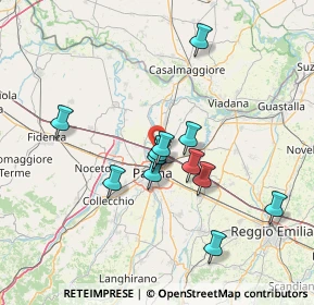 Mappa SS 343, 43122 Parma PR (12.535)