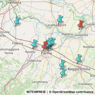 Mappa SS 343, 43122 Parma PR (13.58083)