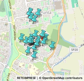 Mappa Via del Salice, 44123 Ferrara FE, Italia (0.32308)