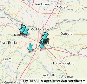 Mappa Vicolo Chiuso del Teatro, 44121 Ferrara FE, Italia (8.94643)
