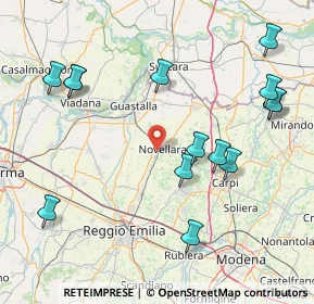 Mappa Strada dei Boschi, 42017 Novellara RE, Italia (19.00857)