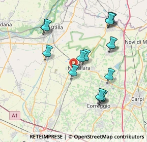 Mappa Strada dei Boschi, 42017 Novellara RE, Italia (7.96133)