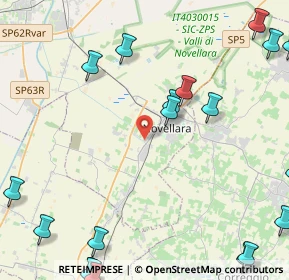 Mappa Strada dei Boschi, 42017 Novellara RE, Italia (6.8215)