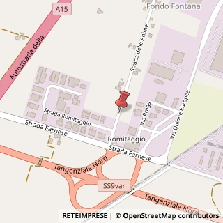 Mappa Quartiere Romitaggio, 16, 43010 Fontevivo, Parma (Emilia Romagna)