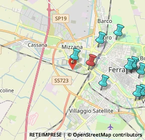 Mappa Via Stefano Trenti, 44122 Ferrara FE, Italia (2.57727)