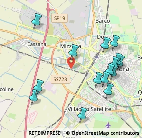 Mappa Via Stefano Trenti, 44122 Ferrara FE, Italia (2.2775)