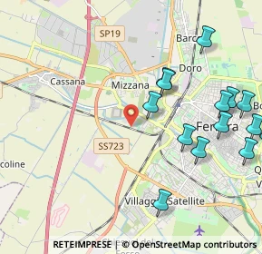Mappa Via Stefano Trenti, 44122 Ferrara FE, Italia (2.53)